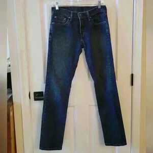 Levis Mens 511 Jeans Black and Silver Tag